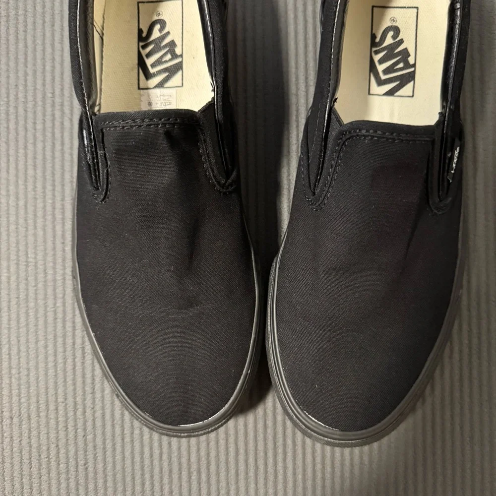 Vans Classic Black Slip-Ons - Picture 2 of 8